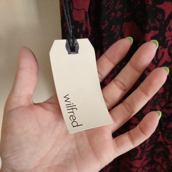 Wilfred Red and Black Floral Top - Picture 4 of 7